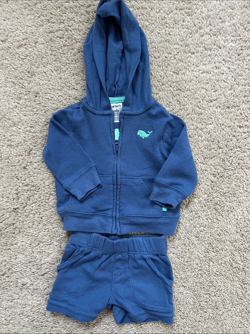 Carter’s Newborn Set Whale